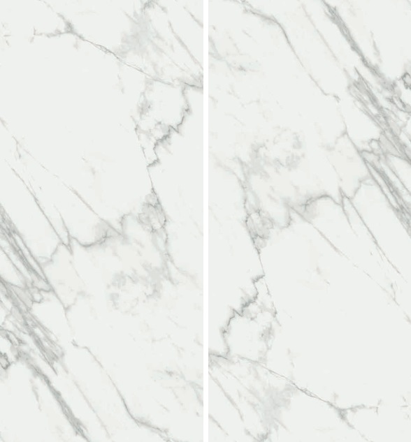Velkoformátová dlaždice Mirage Jewels JW14 Statuario Venato 120 × 278 cm nebo 160 × 320 cm, tloušťka 6 mm