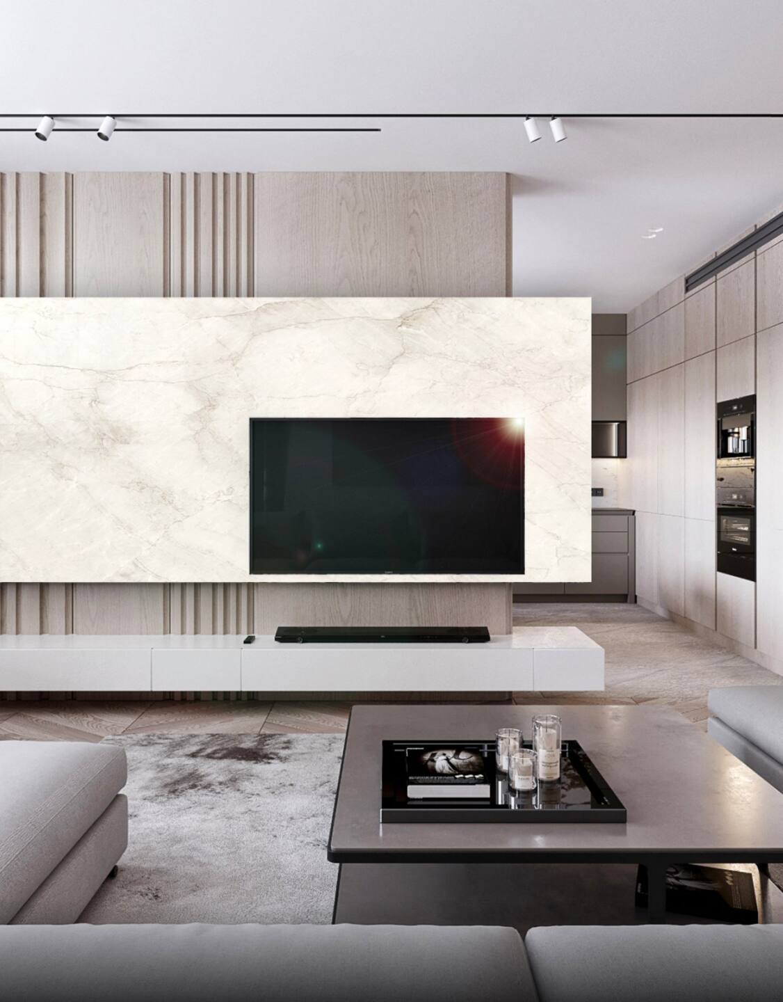 Velkoformátové keramické desky 320 x 160 cm s dopravou zdarma na Fidži pro pracovní desky a obklady