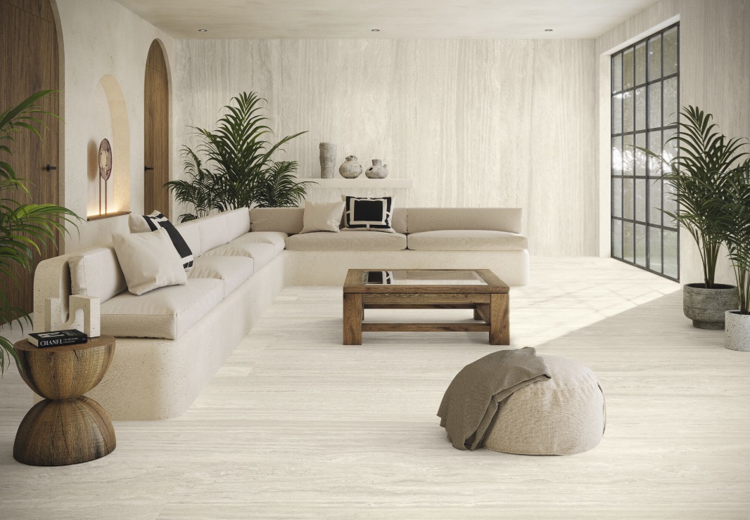 Velkoformátová dlažba Baldocer Venice Beige 120 × 260 cm, tloušťka 6 mm nebo 7 mm