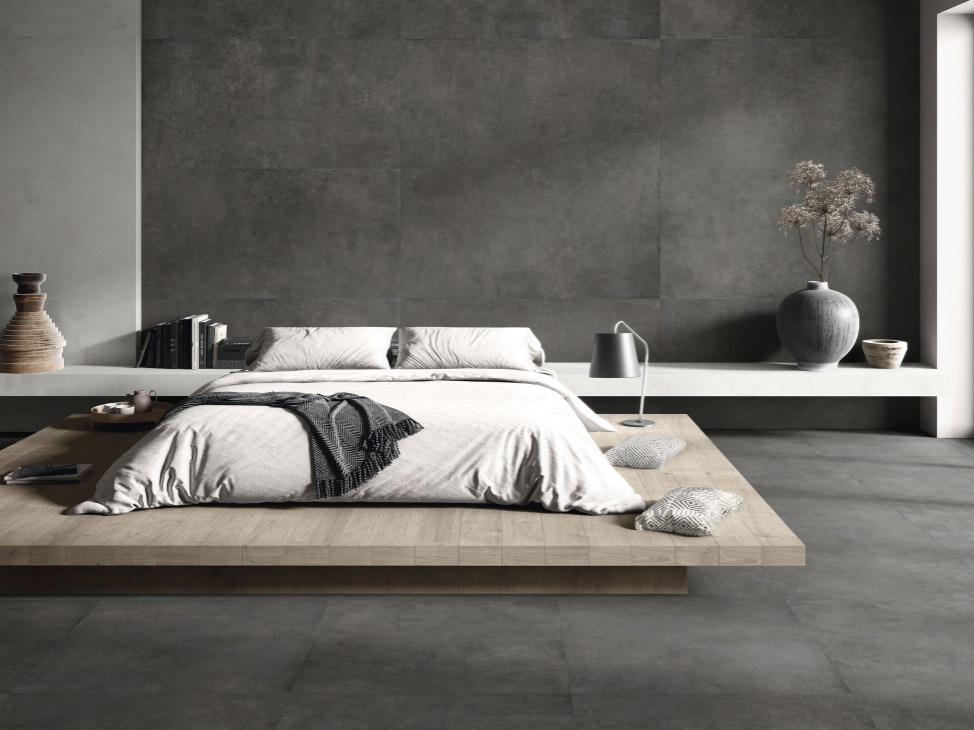 Velkoformátová dlaždice Baldocer Village Soft Noir 120 × 280 cm, tloušťka 6 mm