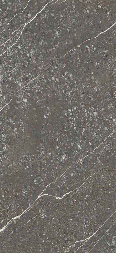 Velkoformátová dlaždice Baldocer Volcano Nero 120 × 260 cm, tloušťka 6 mm