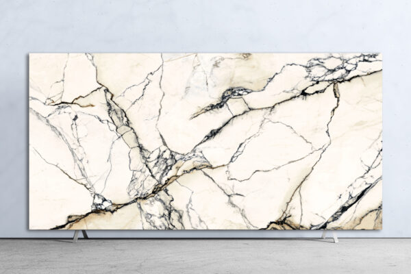 Velkoformátové keramické desky 320 x 160 cm, Franko Tuscany Black, pro pracovní desky a obklady