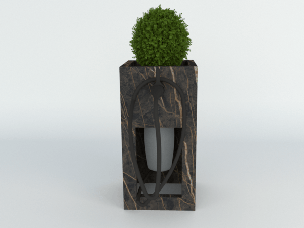 Ochrana proti krádeži: Wallbox nebo nabíjecí deska, kterou lze zamknout a použít jako květináč o rozměrech 40 × 40 × 80 cm
