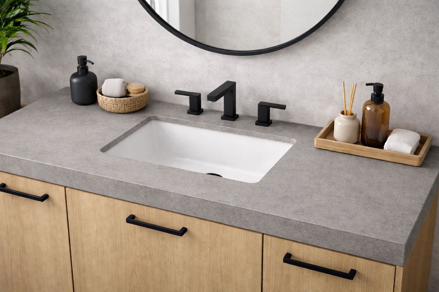 Konglomeráty F-Quartz Ash Grey pro pracovní desku