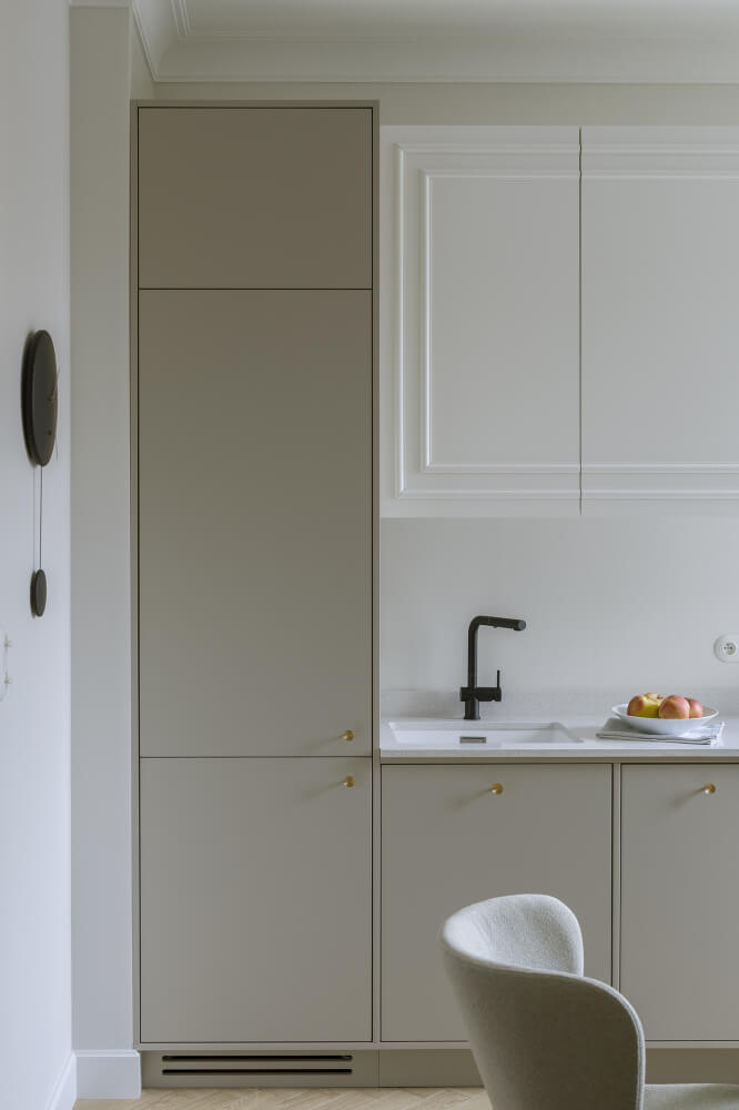 Kuchyňská deska Technistone Elegance Eco Nev z konglomerátu na míru, bílá – leštěná