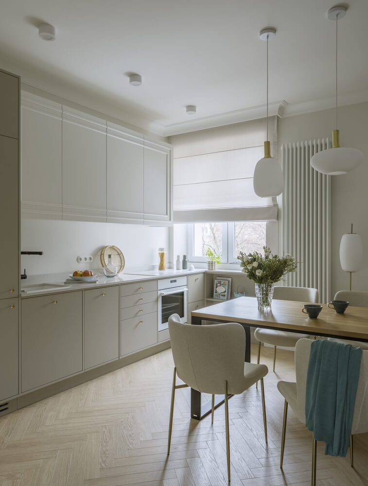 Kuchyňská deska Technistone Elegance Eco Nev z konglomerátu na míru, bílá – leštěná