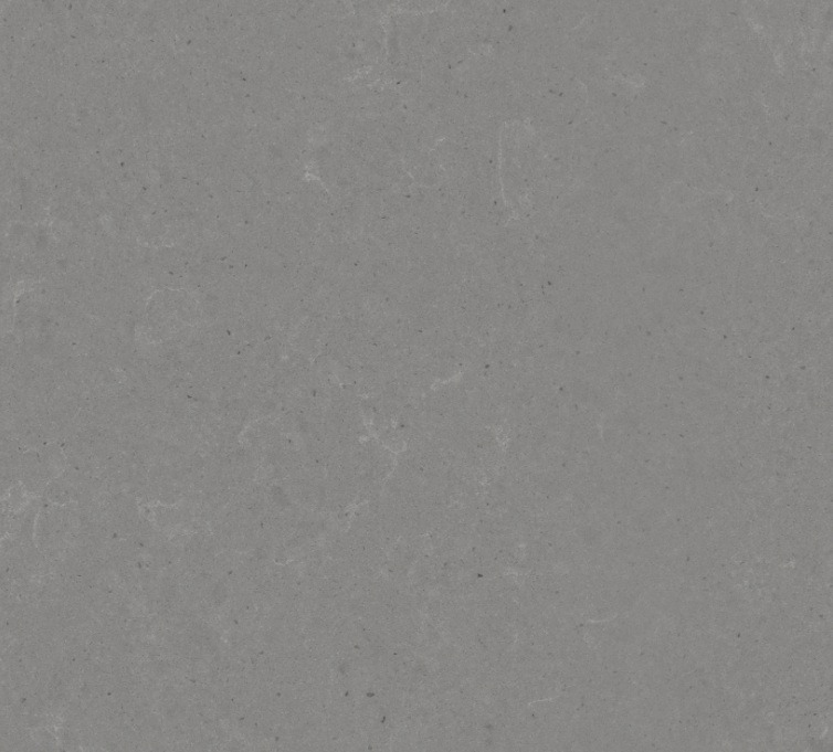 Technistone Noble Concrete Grey küchenarbeitsplatte aus Konglomerat nach Maß, Grau – Poliert