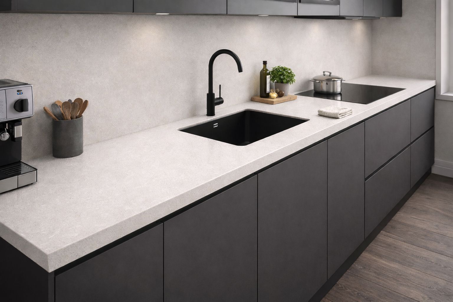 Konglomeráty F-Quartz Sahara Dunes pro pracovní desky