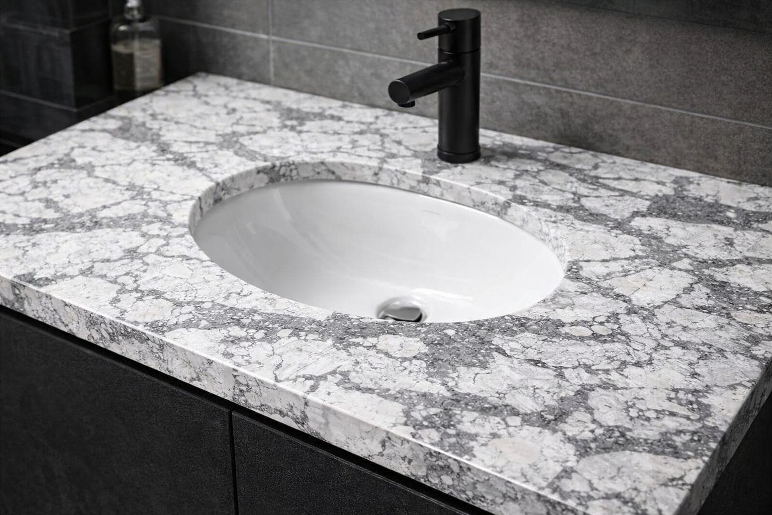 Konglomeráty F-Quartz Dolomites pro pracovní desky