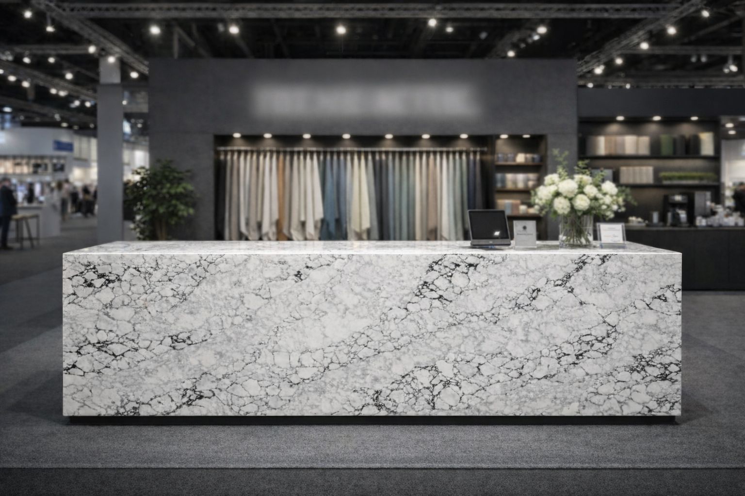 Konglomeráty F-Quartz Arabescato Supremo pro pracovní desky