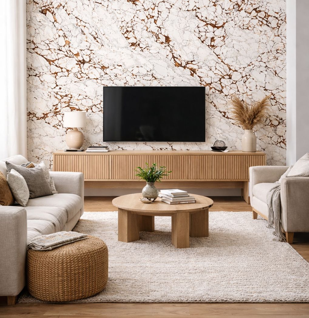 Konglomeráty F-Quartz Arabescato Amber pro pracovní desku