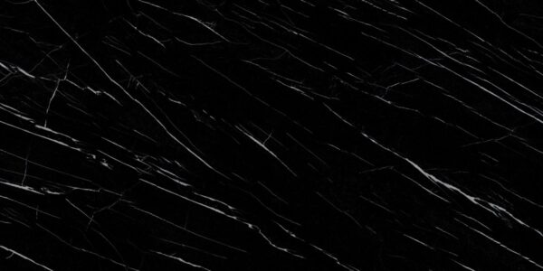 Keramická kuchyňská deska Laminam Naturali Nero Marquina na míru, černá – s žilkováním