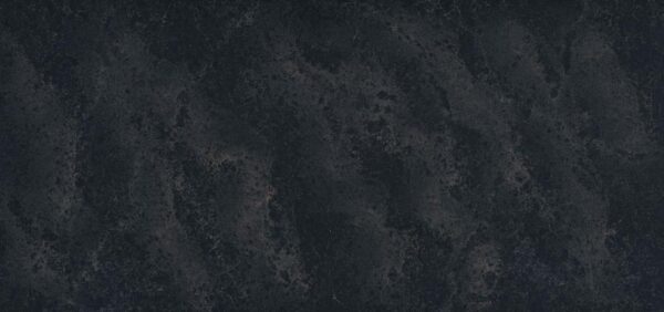 Kuchyňská deska z konglomerátu na míru, černá – Caesarstone Darcrest  – leštěná