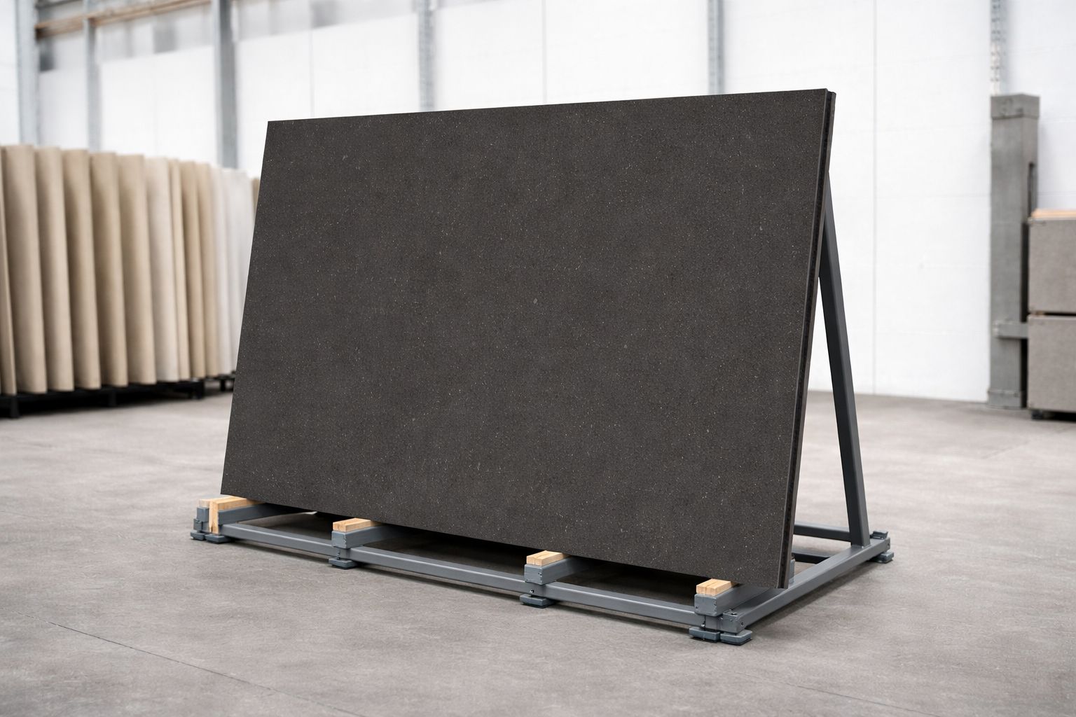 Kuchyňská deska z konglomerátu na míru, hnědá – Caesarstone Raven – leštěná nebo broušená